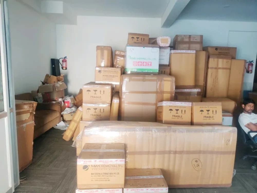 Secure warehouse storage service for household goods by Safexpress - 98